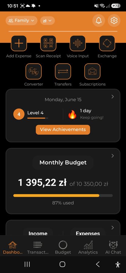 AI Budget Assistant
